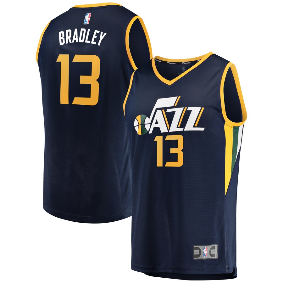 Tony Bradley Utah Jazz Fanatics Branded Fast Break Replica Player Jersey - Icon Edition - Navy