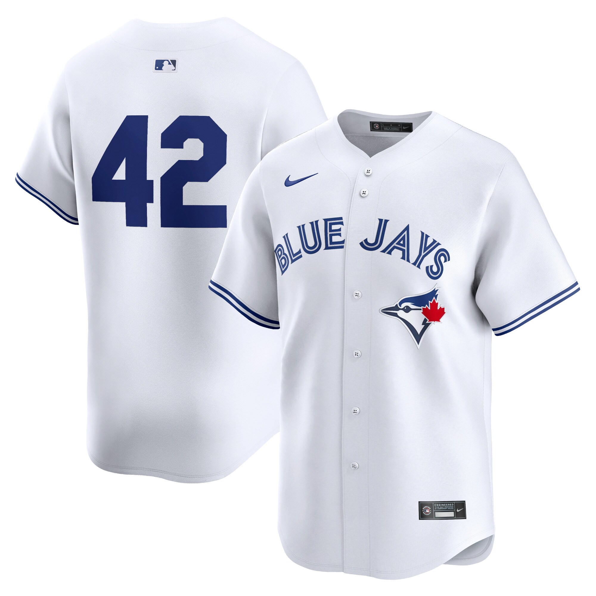 Toronto Blue Jays 2024 Jackie Robinson Day Home Limited JerseyÃƒâ€šÃ‚Â ÃƒÂ¢Ã¢â€šÂ¬Ã¢â‚¬Å“ White