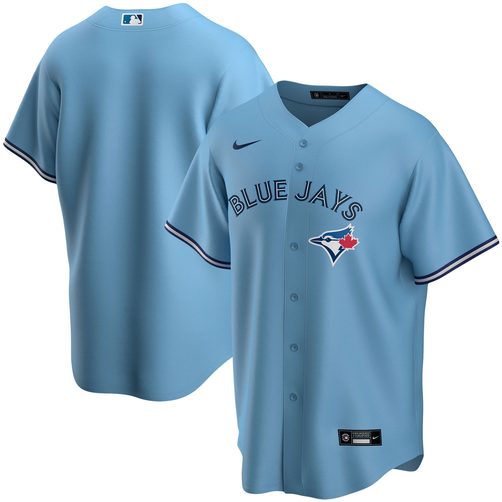 Toronto Blue Jays Alternate Replica Team Jersey - Powder Blue