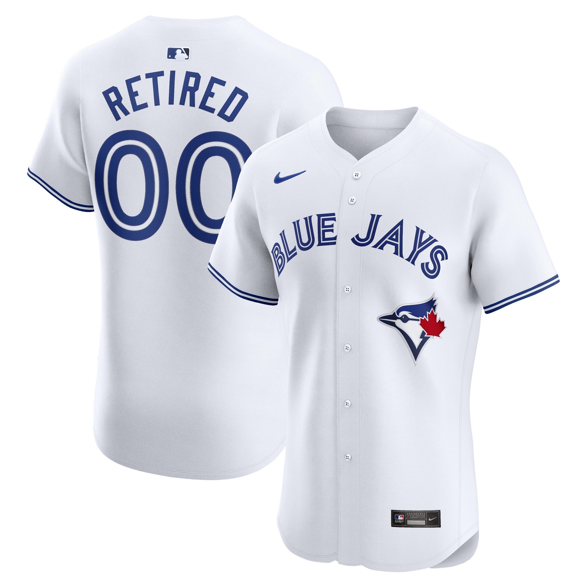 Toronto Blue Jays Home Elite Pick-a-player Retired Roster Jersey - White