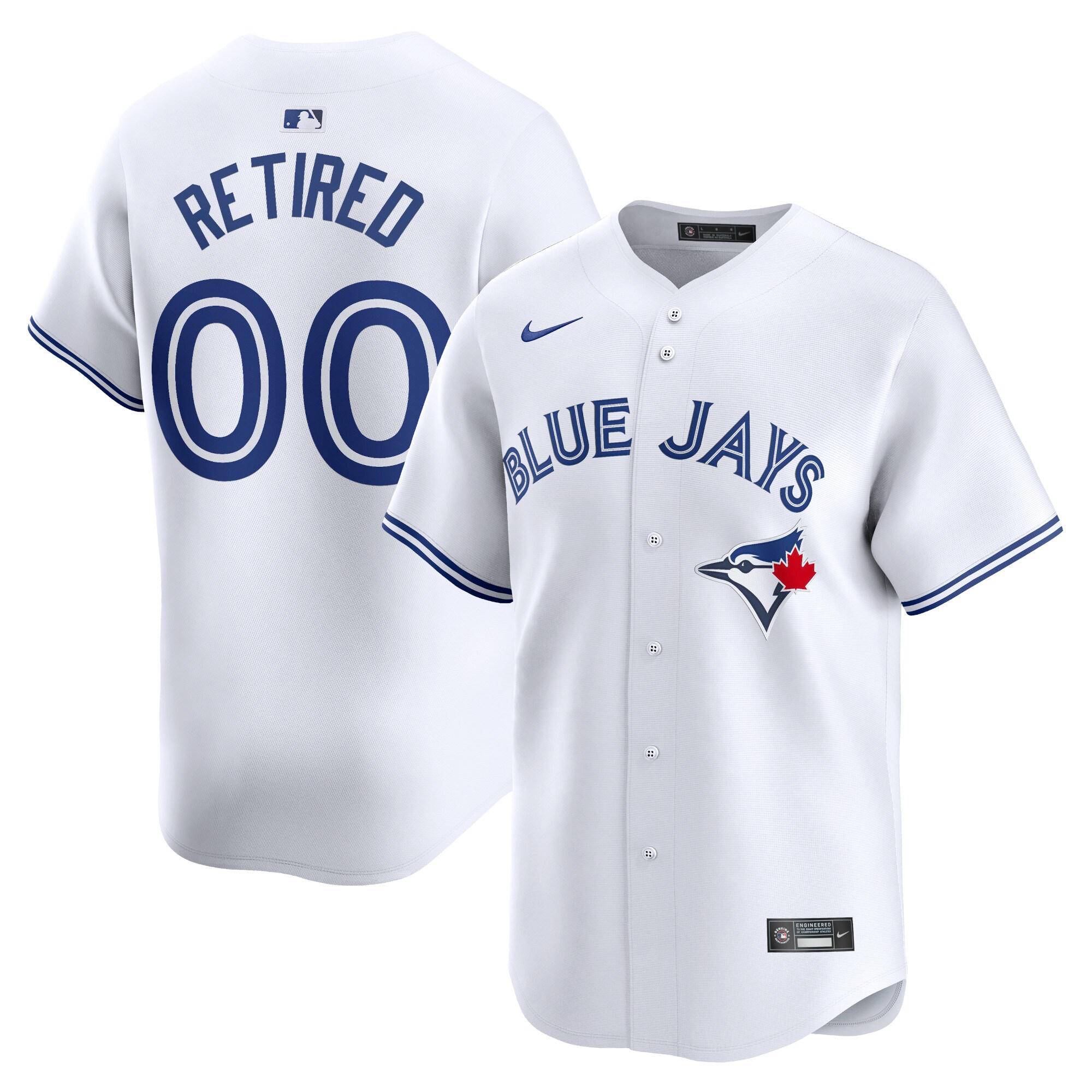 Toronto Blue Jays Home Limited Pick-a-player Retired Roster Jersey - White