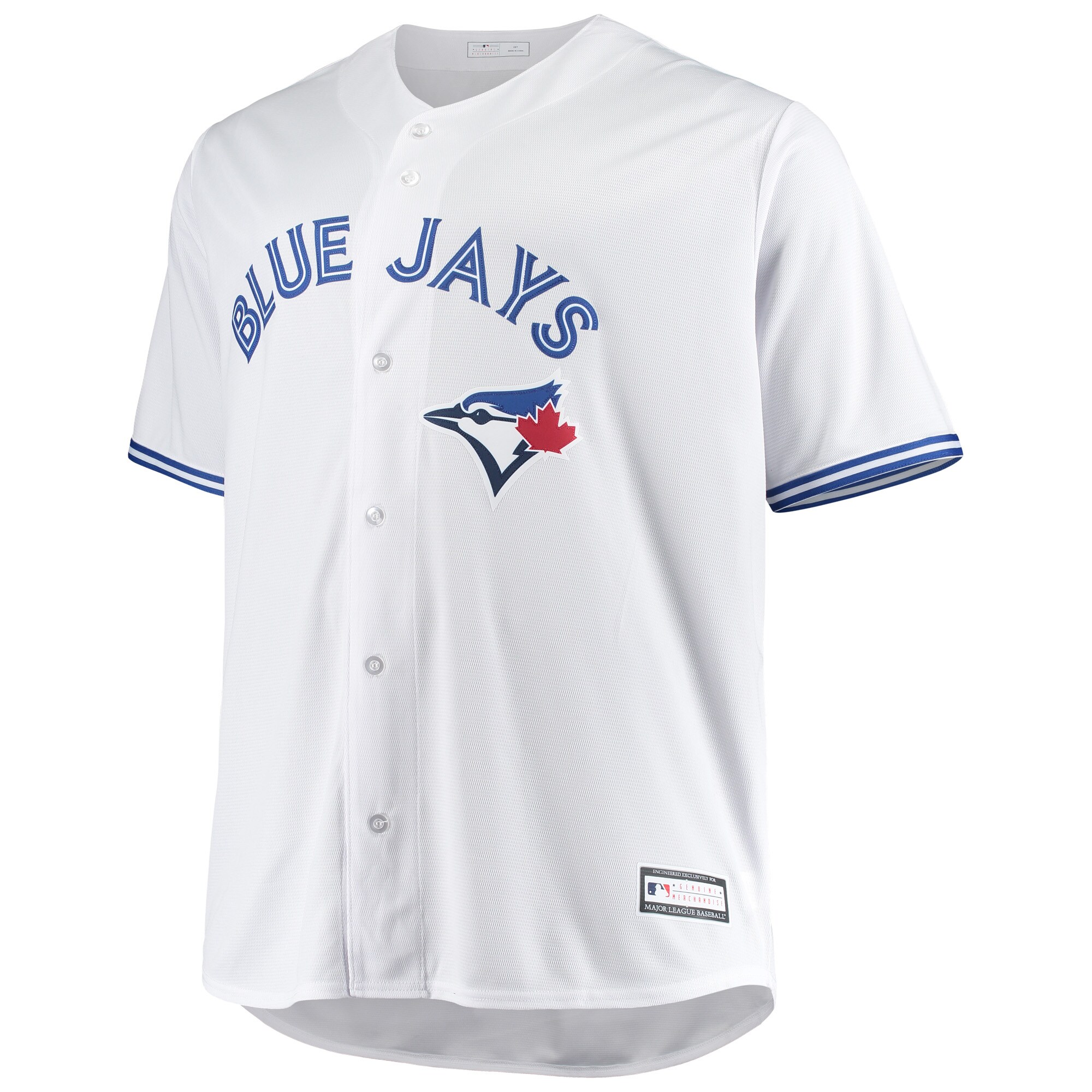 Alternative view of Toronto Blue Jays Home Replica Team Jersey - White