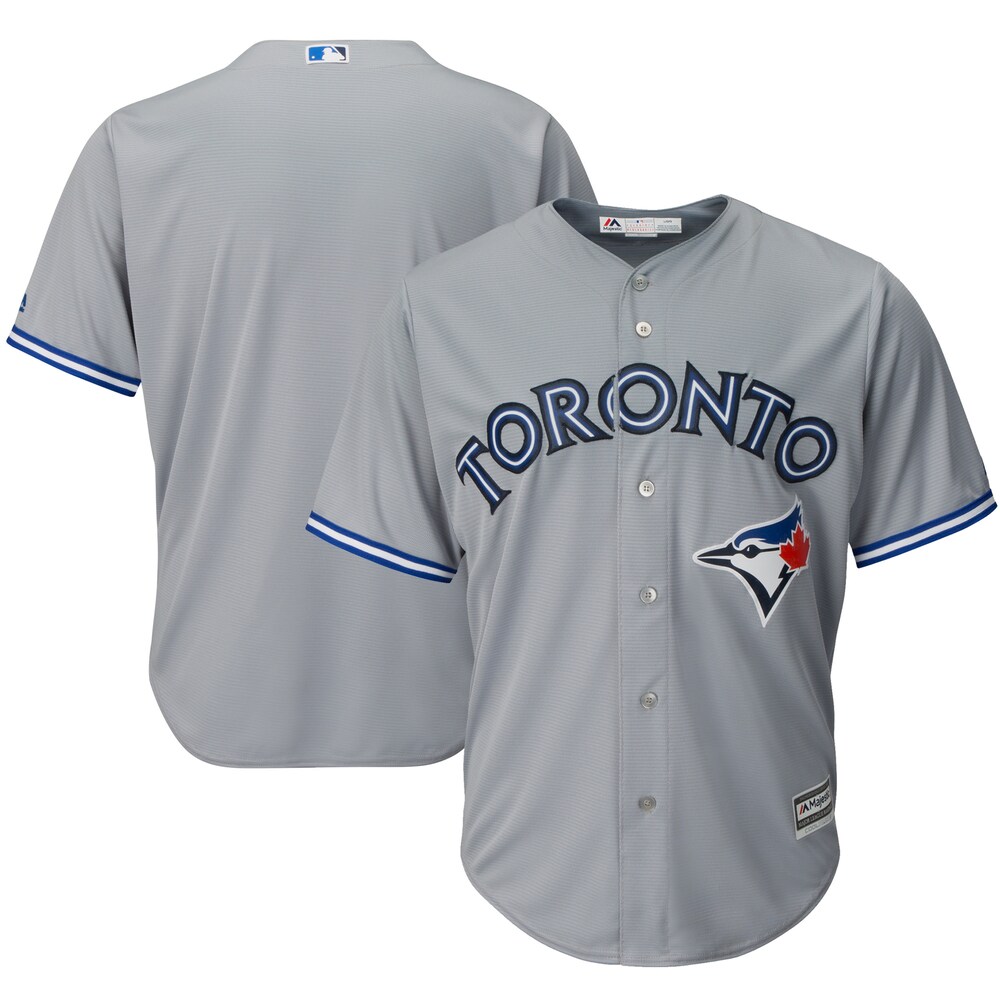 Toronto Blue Jays Majestic Official Cool Base Team Jersey - Gray