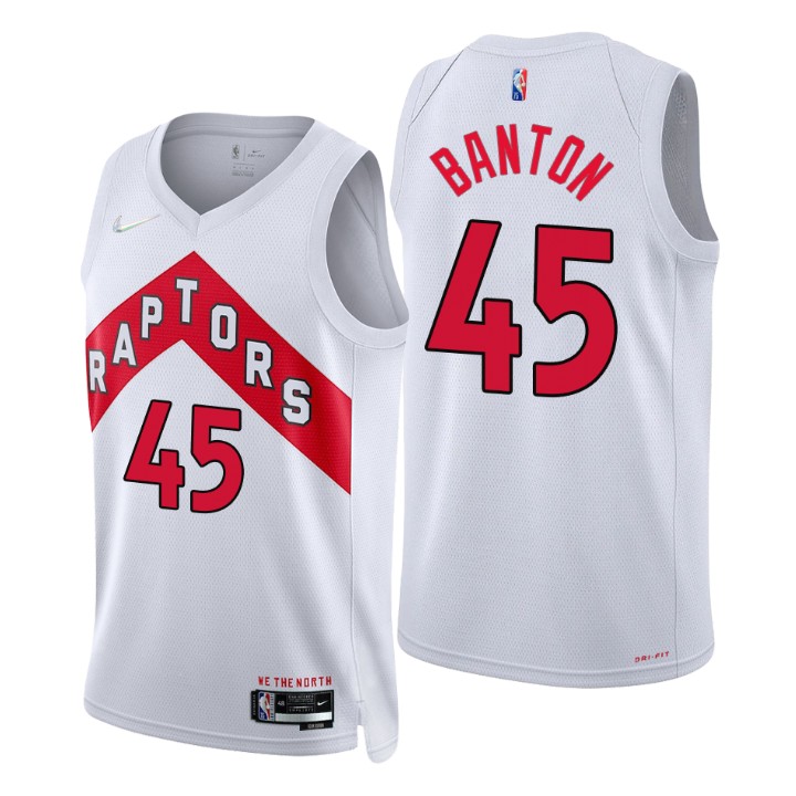 Toronto Raptors Dalano Banton 75th Anniversary Diamond Jersey Association