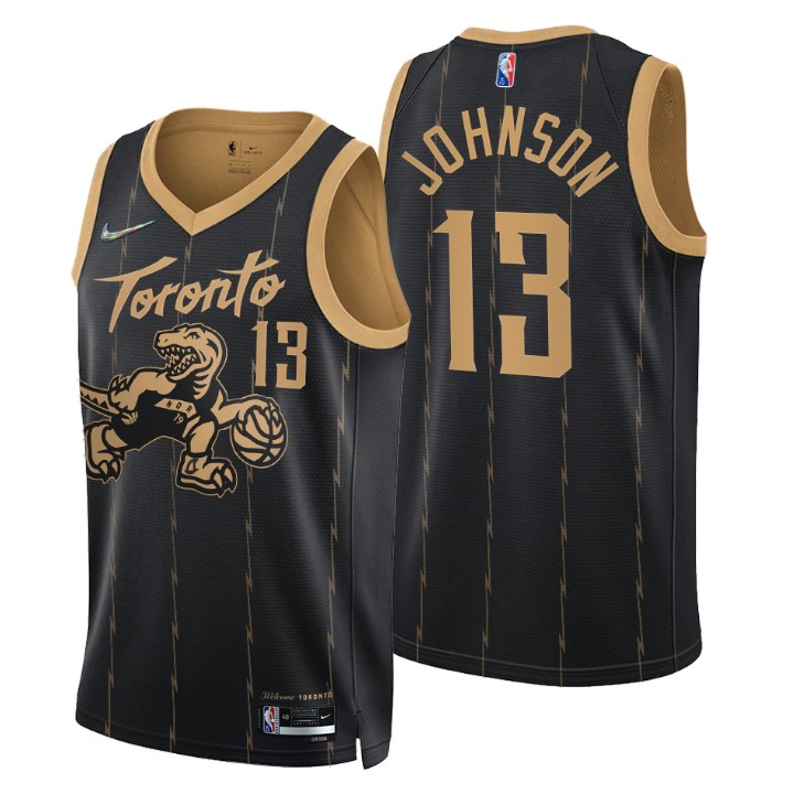Toronto Raptors David Johnson 75th Anniversary City Jersey
