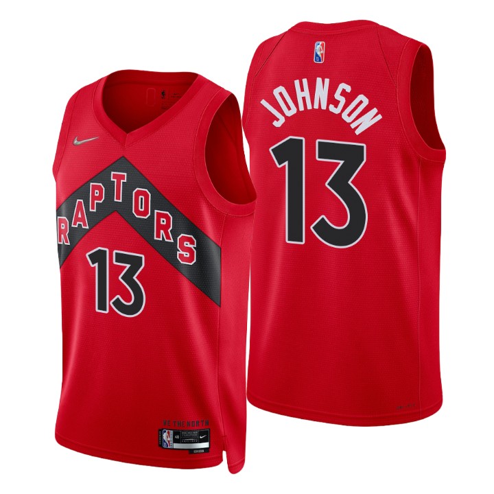 Toronto Raptors David Johnson 75th Anniversary Diamond Jersey Icon