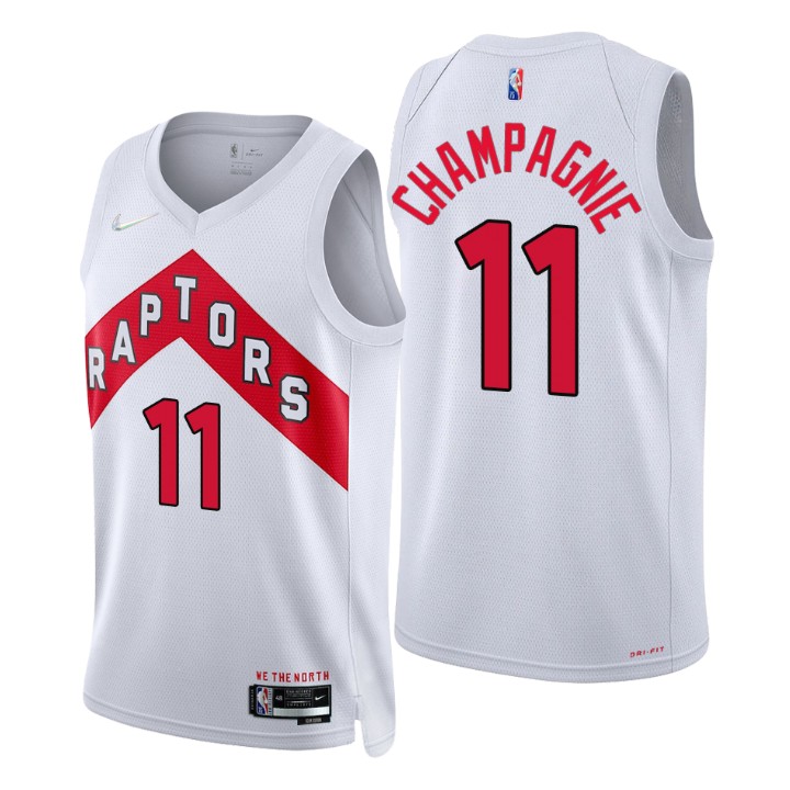 Toronto Raptors Justin Champagnie 75th Anniversary Diamond Jersey Association