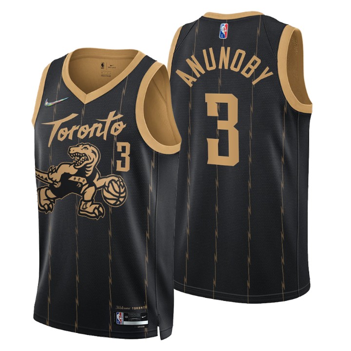 Toronto Raptors Og Anunoby 75th Anniversary City Jersey