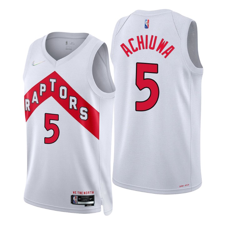 Toronto Raptors Precious Achiuwa 75th Anniversary Diamond Jersey Association