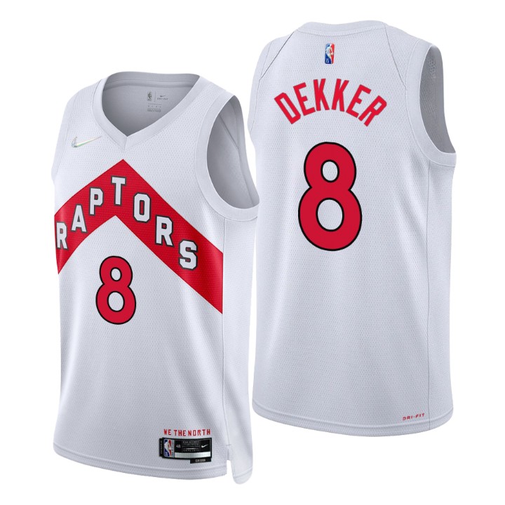 Toronto Raptors Sam Dekker 75th Anniversary Diamond Jersey Association