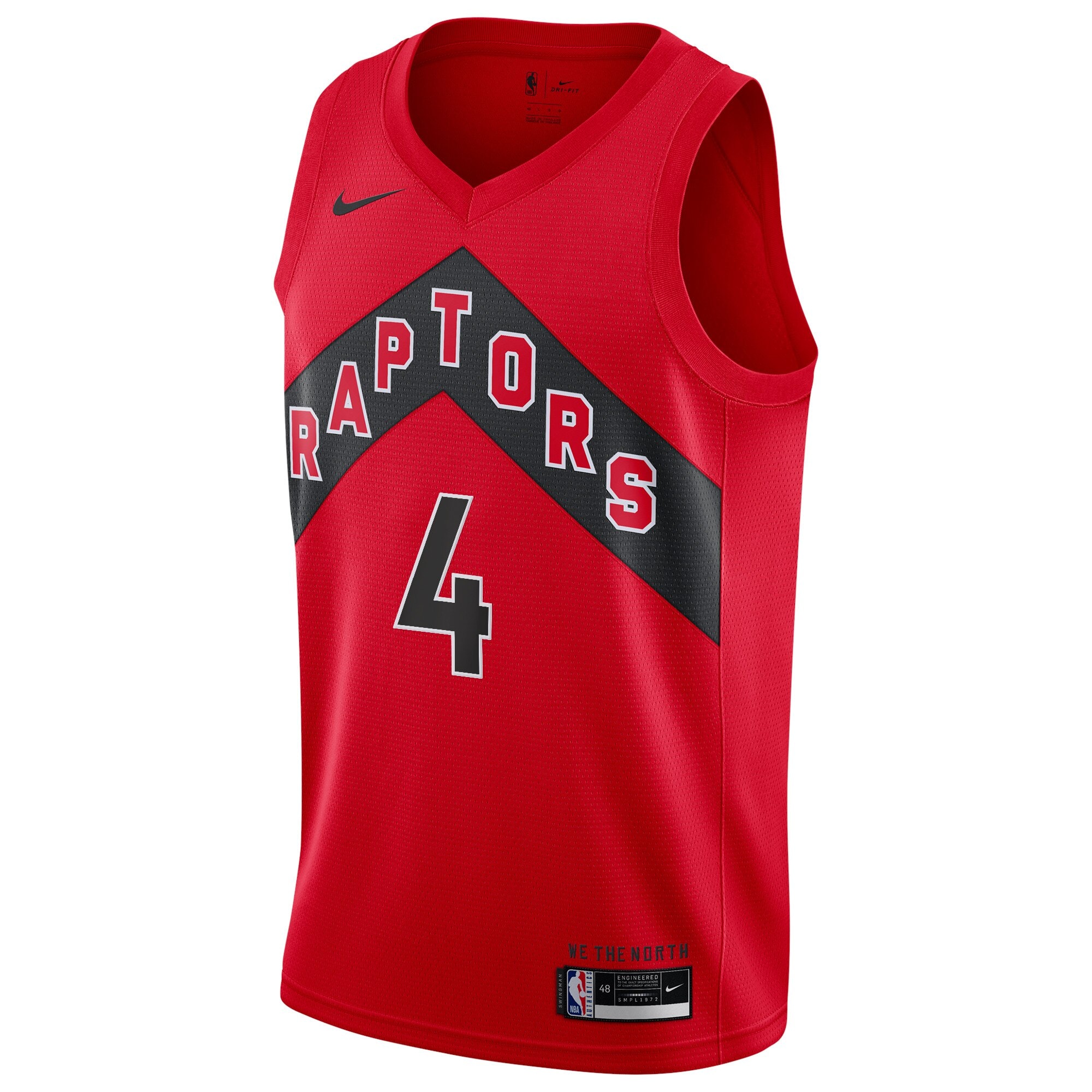 Toronto Raptors Swingman Jersey - Red - Scottie Barnes - Mens - Icon Edition - JS443 