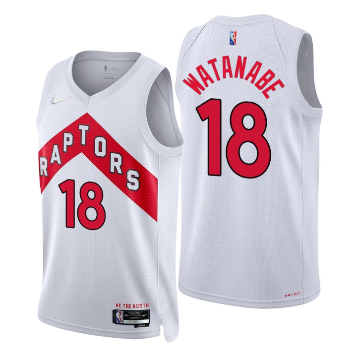 Toronto Raptors Yuta Watanabe 75th Anniversary Diamond Jersey Association