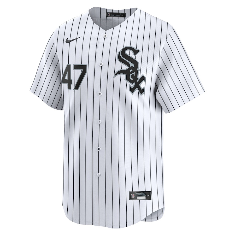 Alternative view of Touki Toussaint 47 Chicago White Sox Home Limited Player Men Jersey - White