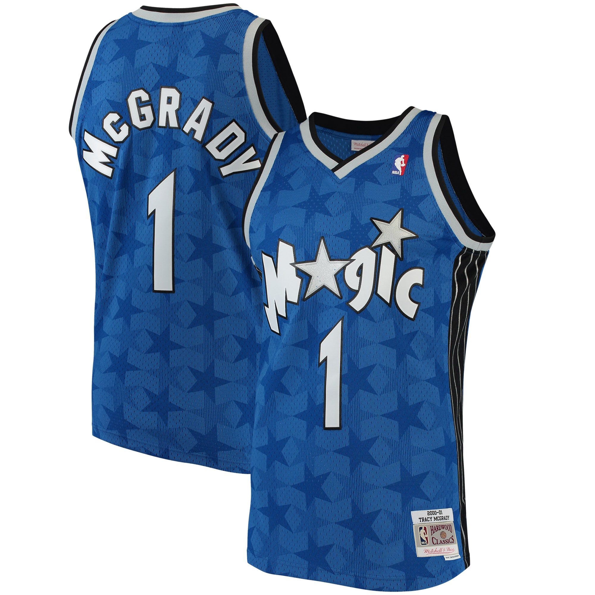 Tracy Mcgrady Orlando Magic Mitchell & Ness 2000-01 Hardwood Classics Swingman Jersey - Blue