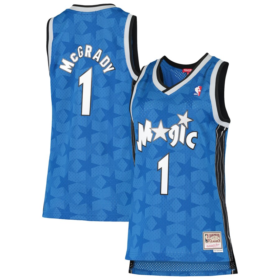 Tracy Mcgrady Orlando Magic Mitchell & Ness Women's 2000-01 Hardwood Classics Swingman Jersey - Blue
