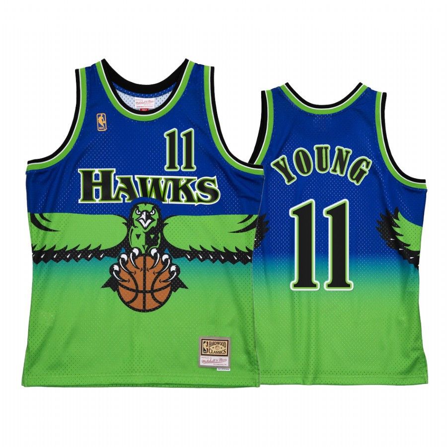 Trae Young 11 Atlanta Hawks Reload 2.0 Jersey Blue - JS852 