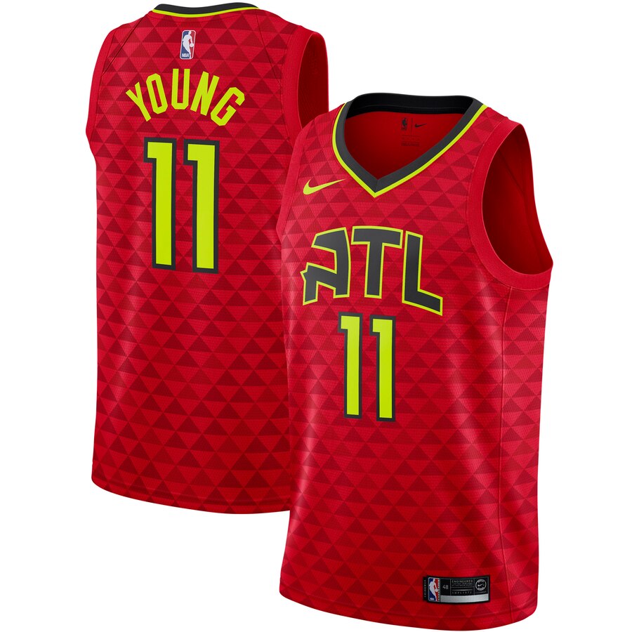 Trae Young Atlanta Hawks 2019/2020 Swingman Jersey - Statement Edition - Red