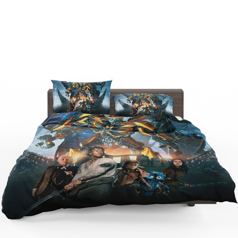 Transformers The Last Knight Bumblebee Mark Wahlberg Bedding Set - Custom Bedding Set