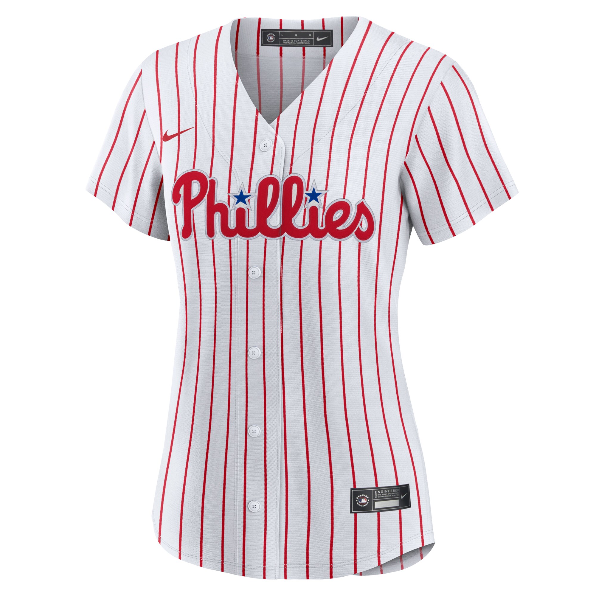 Alternative view of Trea Turner Philadelphia Phillies Women’s Home Replica Player Jersey – White