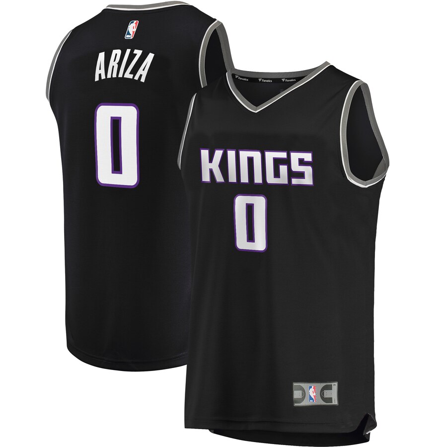 Trevor Ariza Sacramento Kings Fanatics Branded Youth Fast Break Replica Player Jersey - Statement Edition - Black