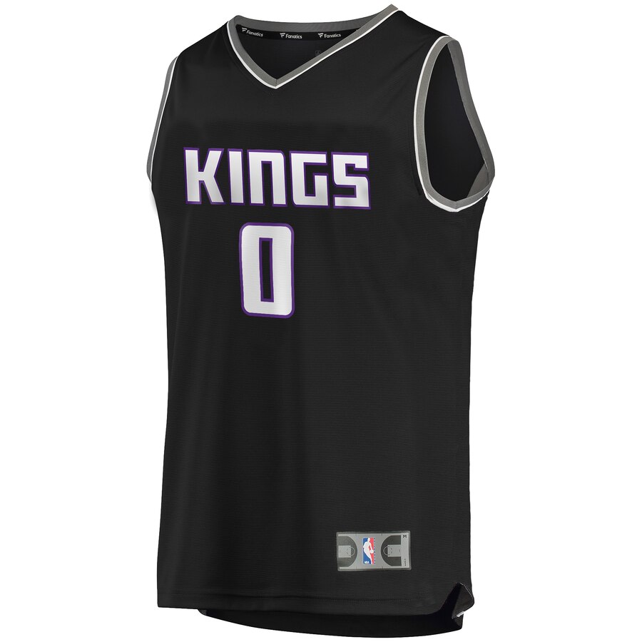 Alternative view of Trevor Ariza Sacramento Kings Fanatics Branded Youth Fast Break Replica Player Jersey - Statement Edition - Black