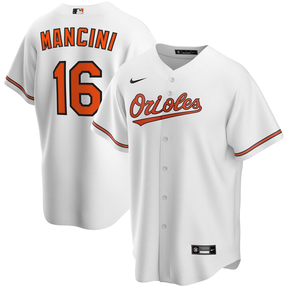 Trey Mancini Baltimore Orioles Home 2020 Player Jersey - White