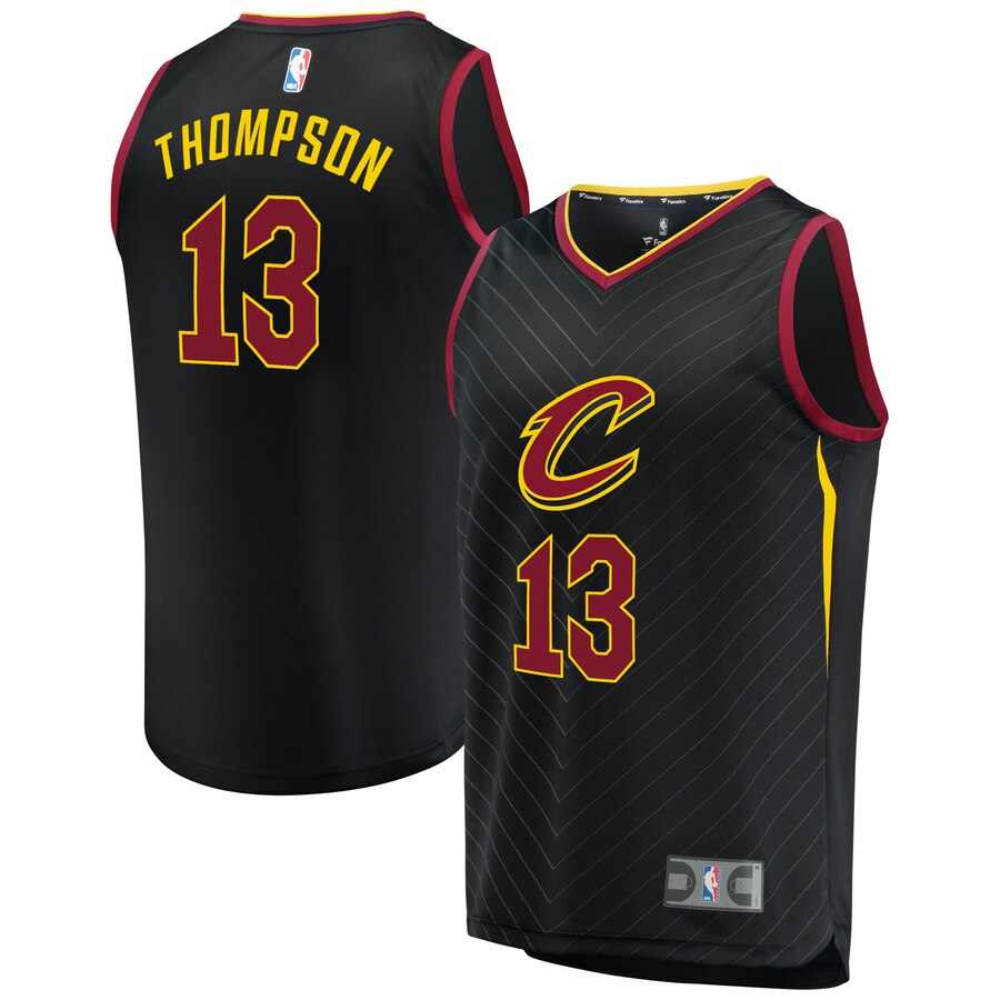 Tristan Thompson Cleveland Cavaliers Fanatics Branded Fast Break Replica Player Jersey Black - Statement Edition