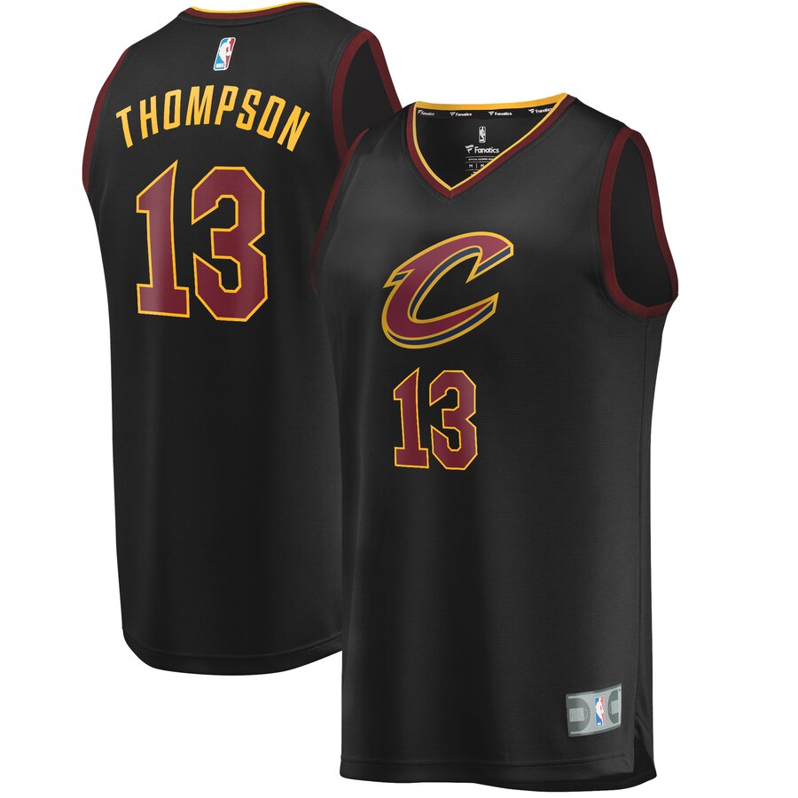Tristan Thompson Cleveland Cavaliers Fanatics Branded Youth Fast Break Replica Player Jersey - Statement Edition - Black