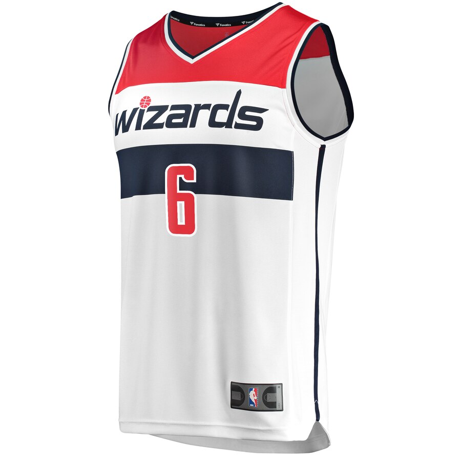 Alternative view of Troy Brown Jr. Washington Wizards Fanatics Branded Youth Fast Break Player Jersey - Association Edition - White