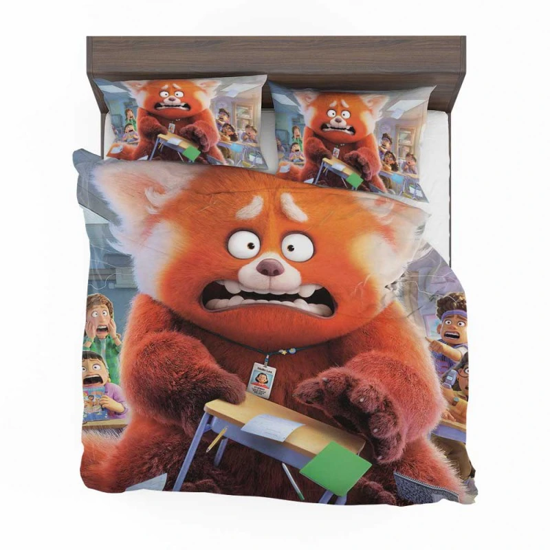 Alternative view of Turning Red Movie Mei Lee Bedding Set - Custom Bedding Set