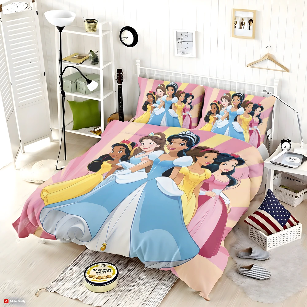 Alternative view of Twin Size Girls Princess Bed Set - Custom Bedding Set