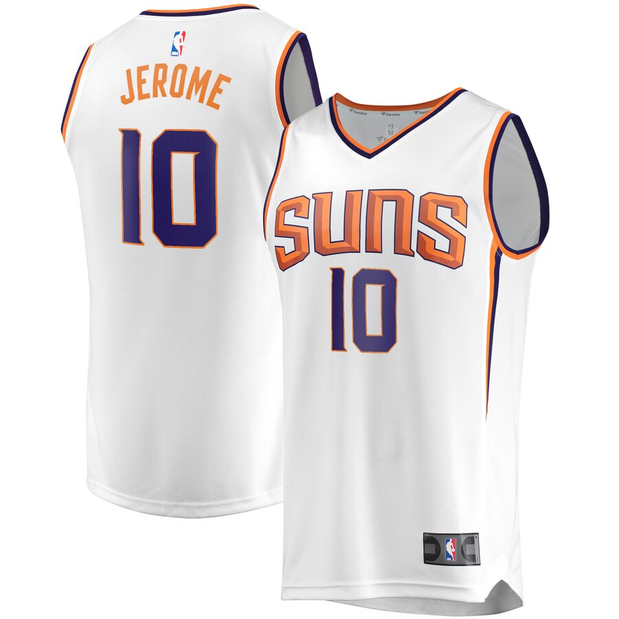 Ty Jerome Phoenix Suns Fanatics Branded Youth Fast Break Replica Jersey White - Association Edition