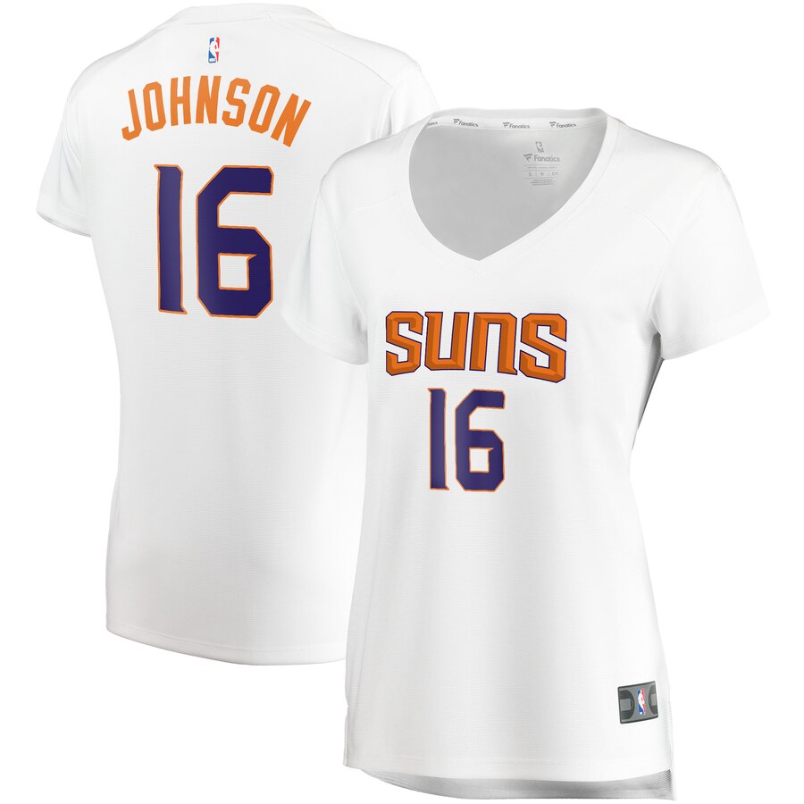 Tyler Johnson Phoenix Suns Fanatics Branded Women's Fast Break Player Replica Jersey - Association Edition - White