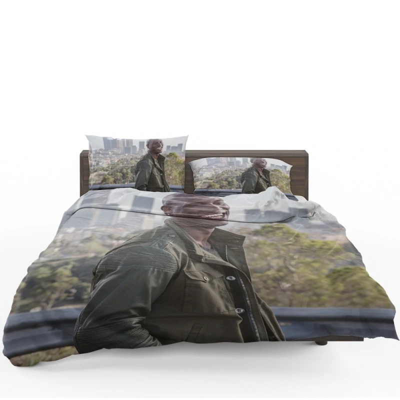 Tyrese Gibson Roman Pearce In Furious 7 Movie Bedding Set - Custom Bedding Set