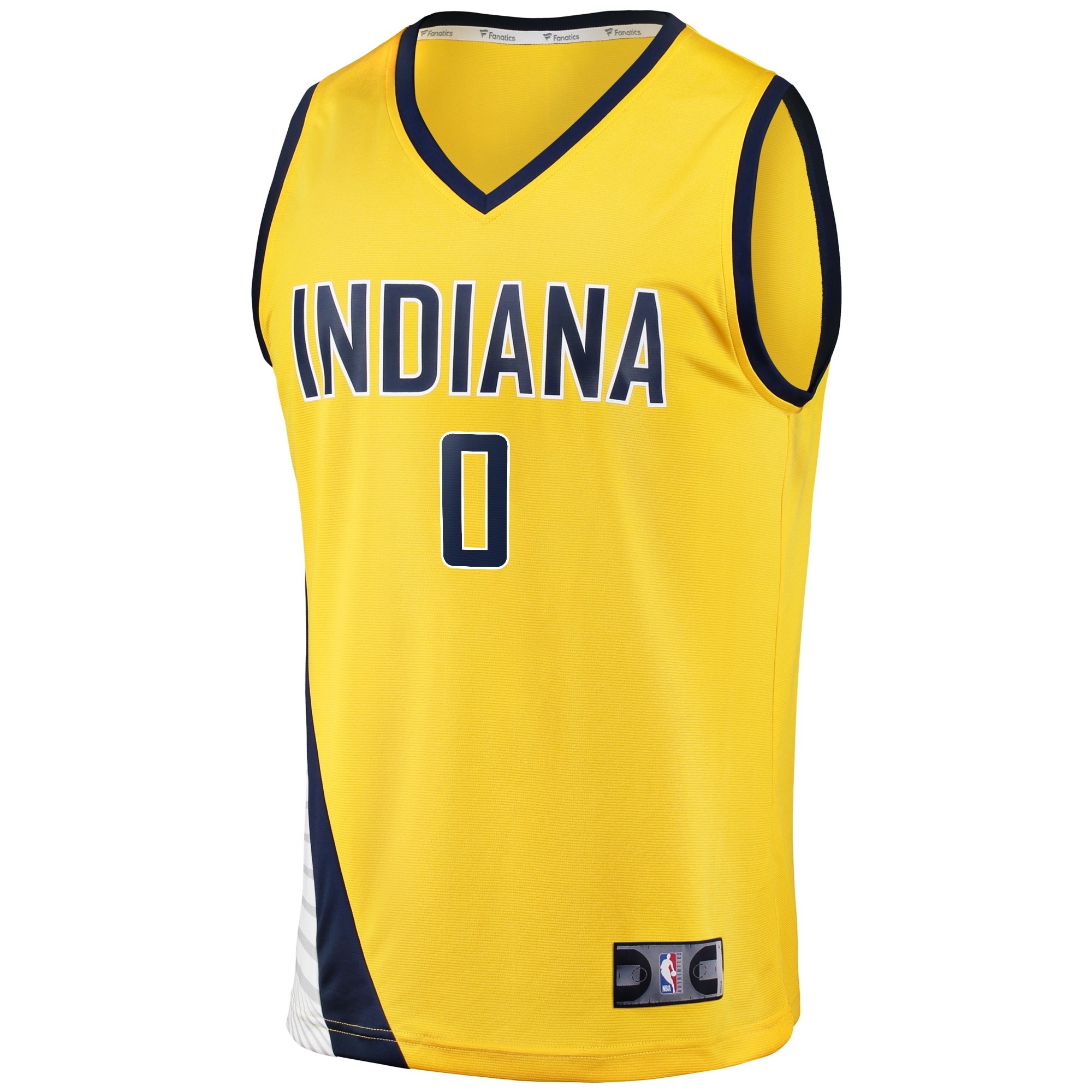 Alternative view of Tyrese Haliburton Indiana Pacers Fanatics Youth Fast Break Replica Jersey - Statement Edition - Gold