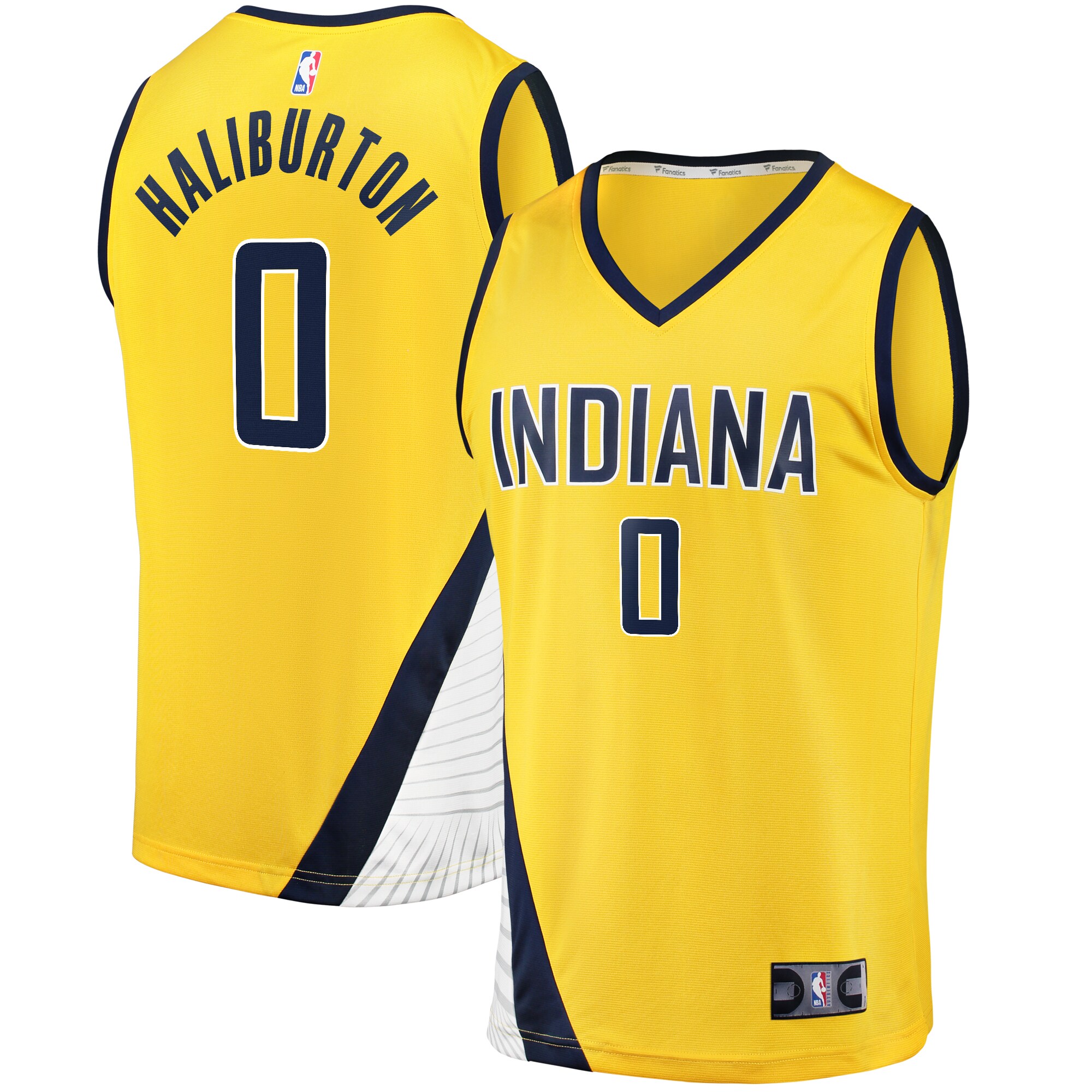 Tyrese Haliburton Indiana Pacers Fanatics Youth Fast Break Replica Jersey - Statement Edition - Gold