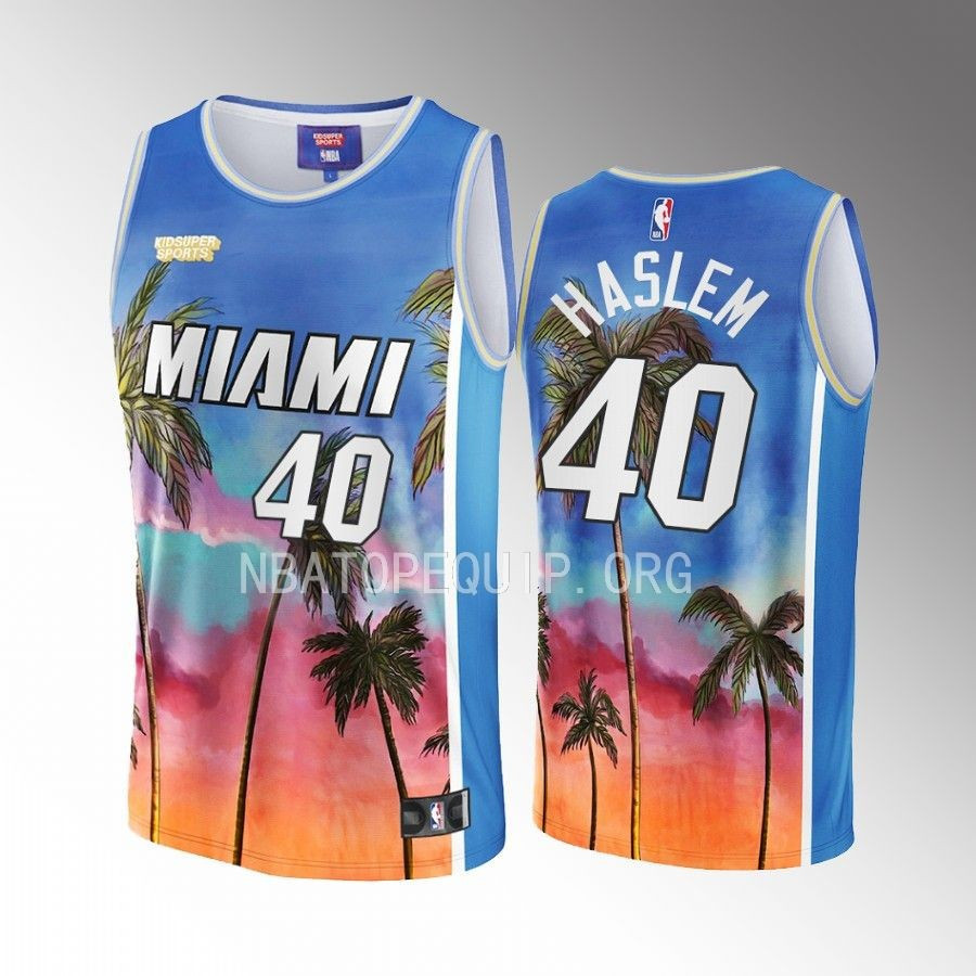Udonis Haslem 40 Miami Heat NBA & KidSuper Studios Unisex Hometown Jersey - JS602 