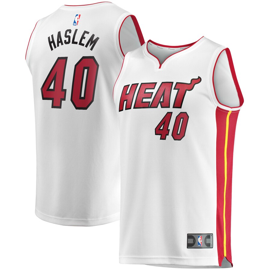 Udonis Haslem Miami Heat Fanatics Branded Fast Break Player Jersey – Association Edition – White