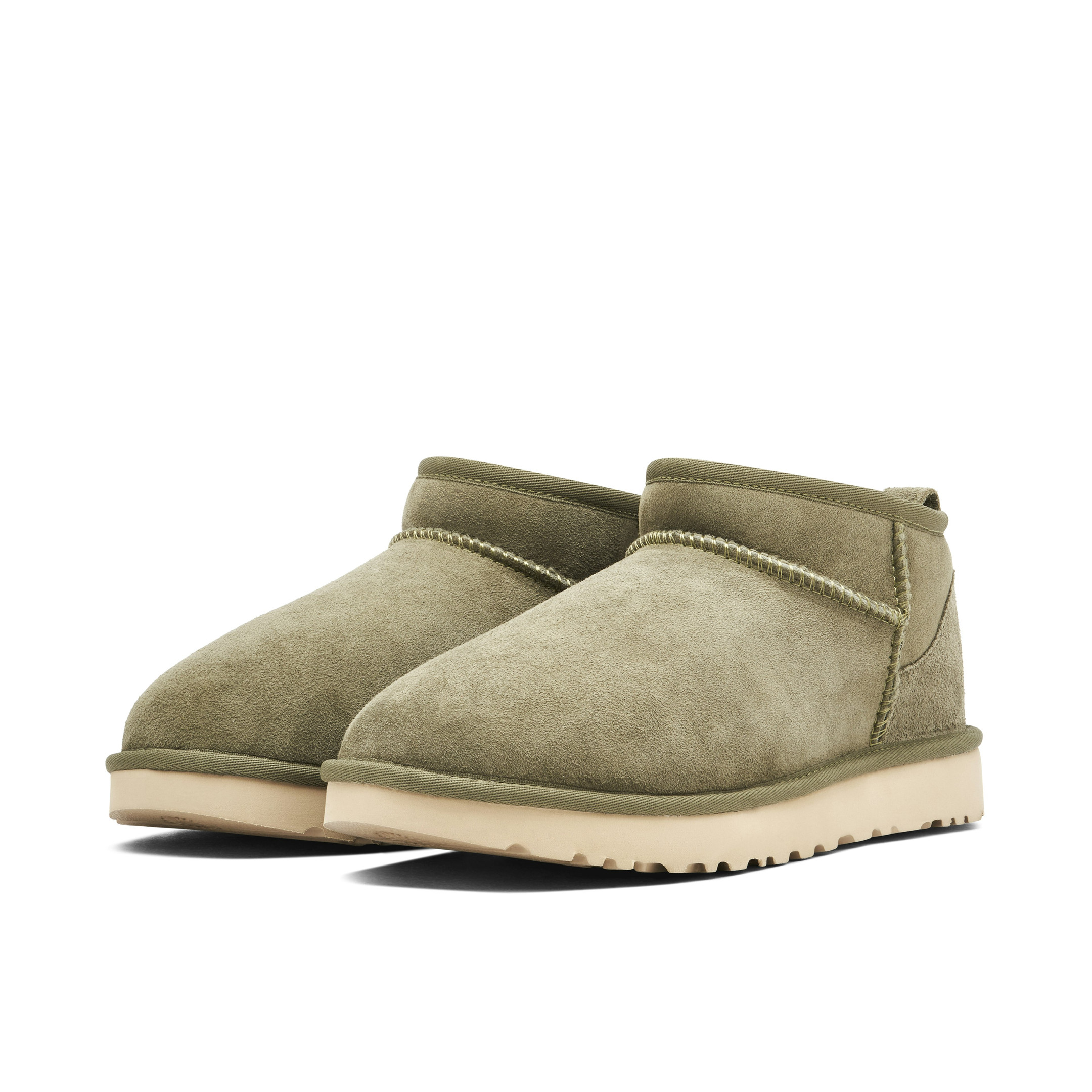 UGG Classic Ultra Mini Boot Burnt Olive Womens - Image 6