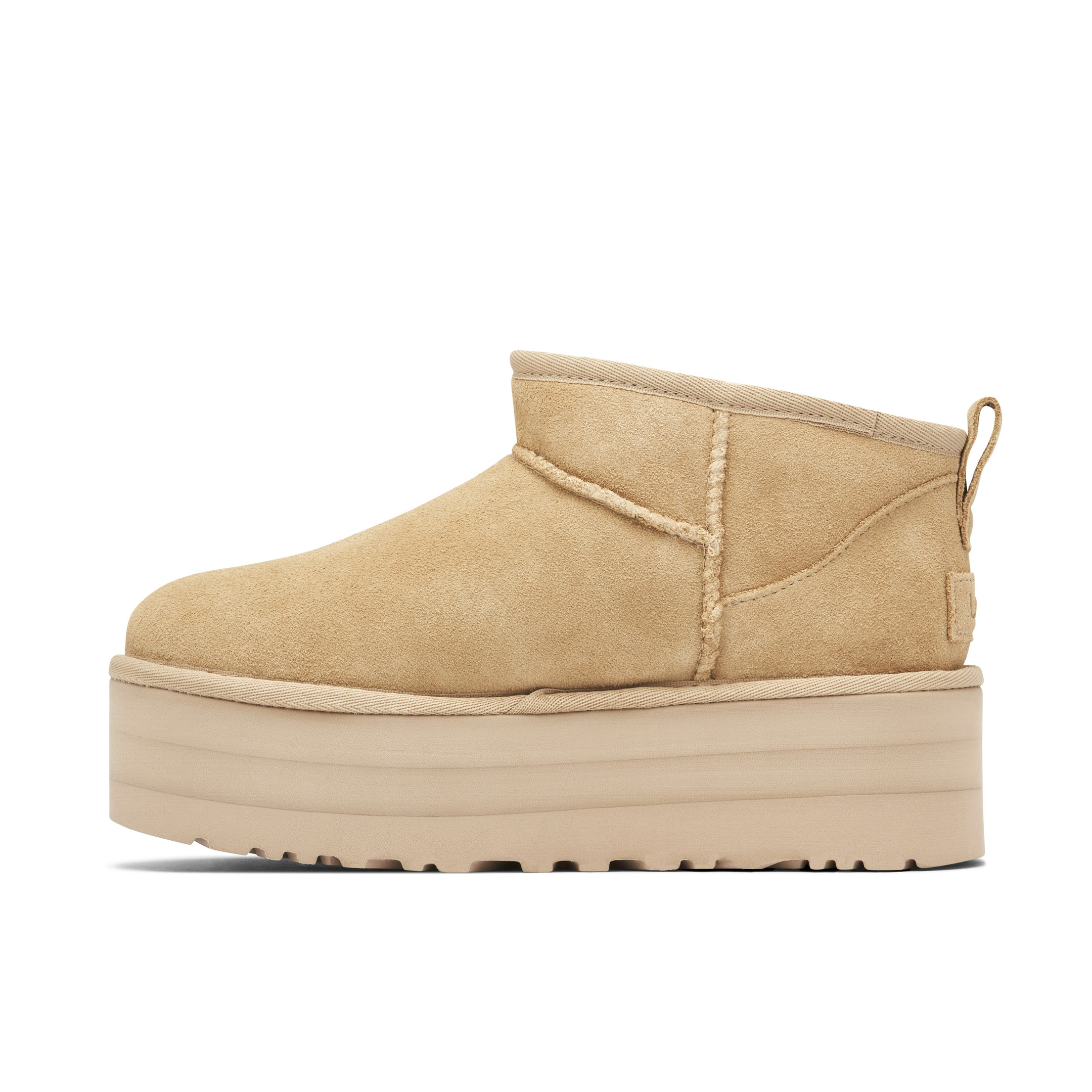 Alternative view of UGG Classic Ultra Mini Platform Brown Driftwood Womens