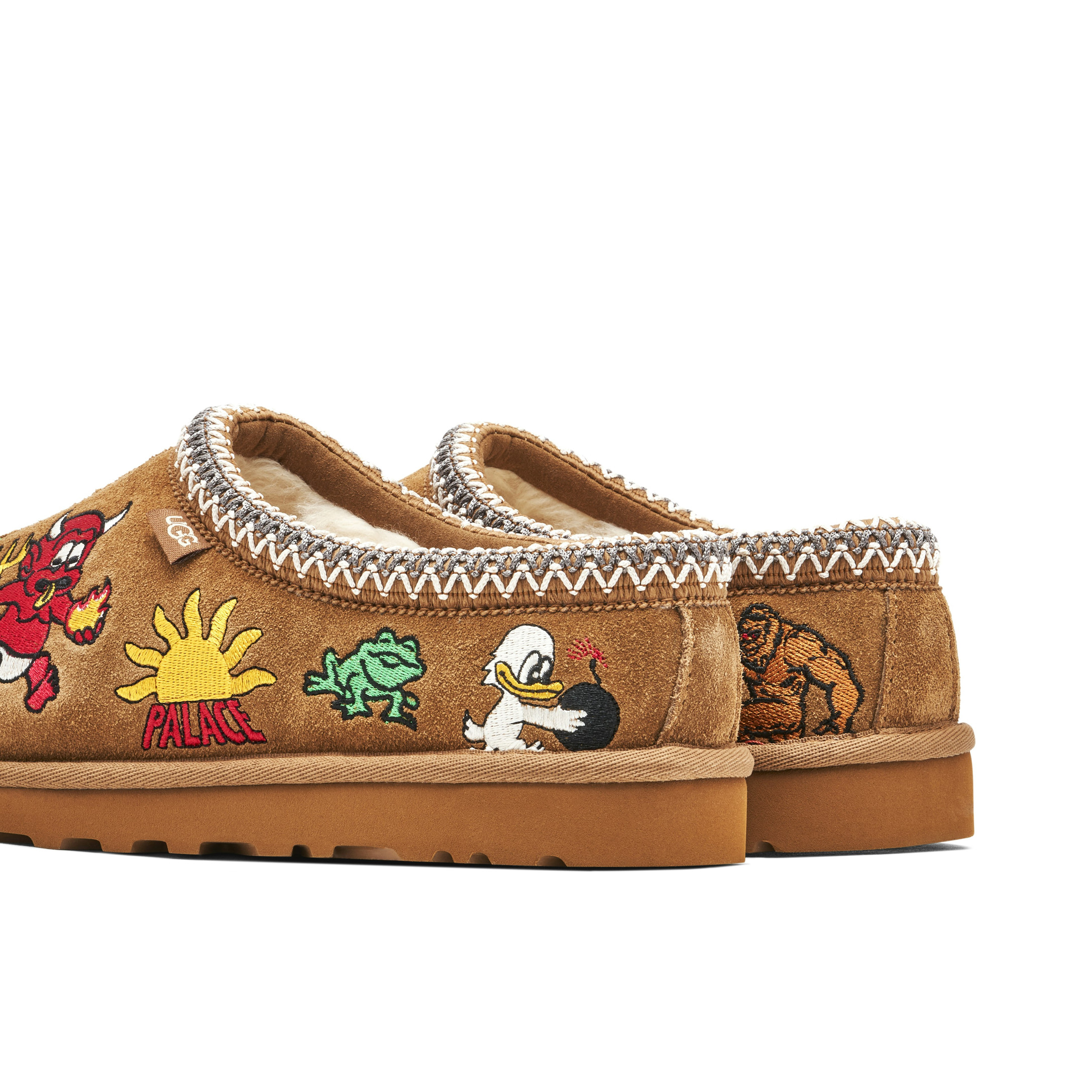 UGG x Palace Tasman Slipper Chestnut - Image 3
