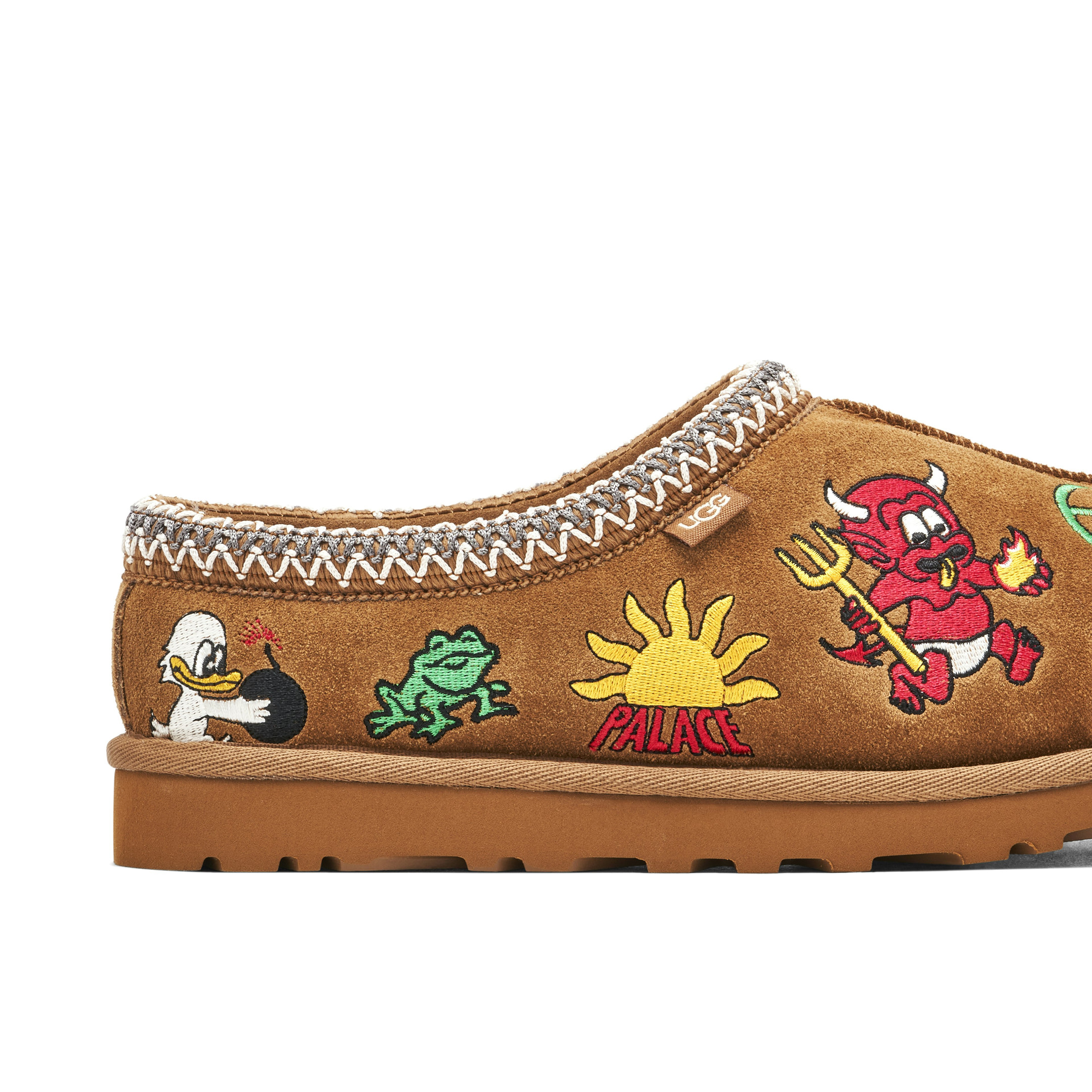 UGG x Palace Tasman Slipper Chestnut - Image 4