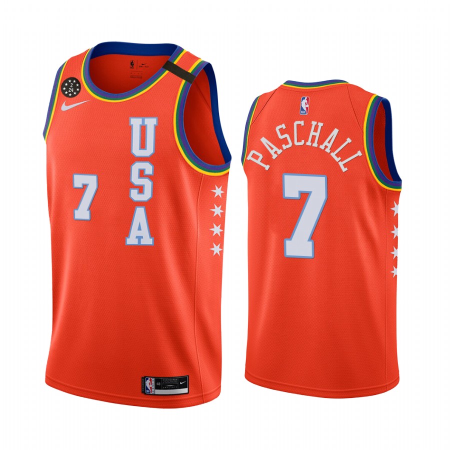 Usa Team 2020 Nba Rising Star Eric Paschall Golden State Warriors Jersey Red