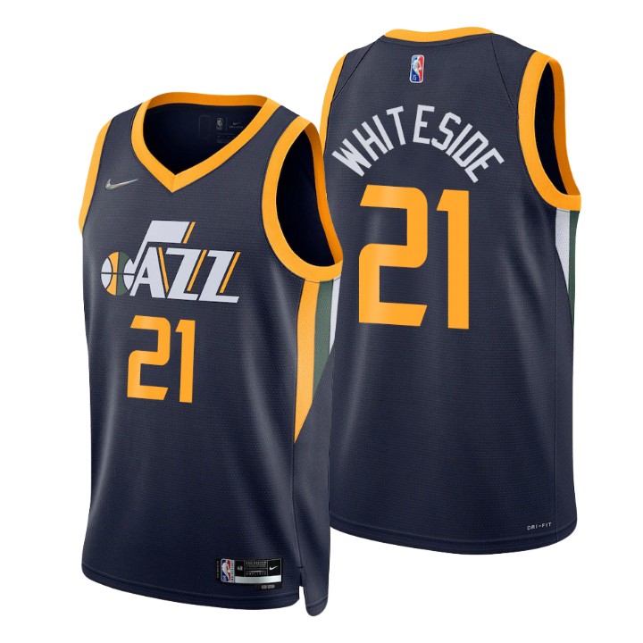 Utah Jazz Hassan Whiteside 75th Anniversary Diamond Jersey Icon