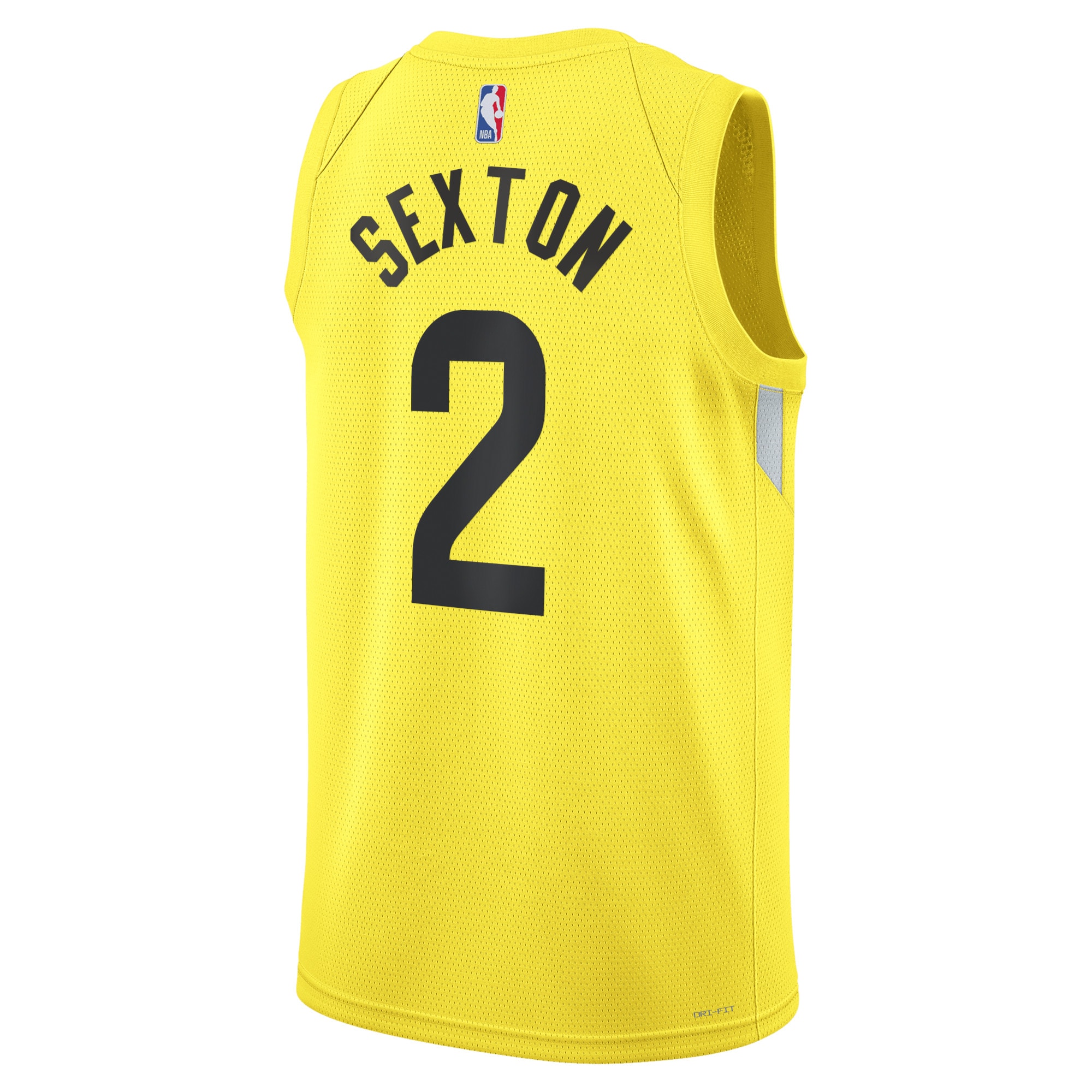 Alternative view of Utah Jazz Icon Edition Swingman Jersey - Gold - Colin Sexton - Unisex - JS205 