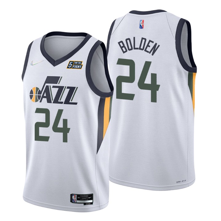 Utah Jazz Malik Fitts 75th Anniversary Diamond Jersey Association