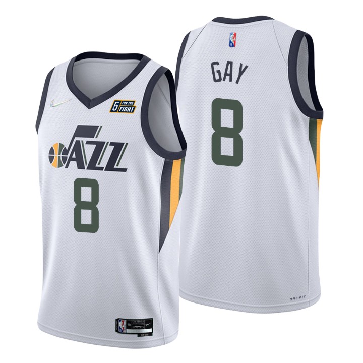 Utah Jazz Rudy Gay 75th Anniversary Diamond Jersey Association