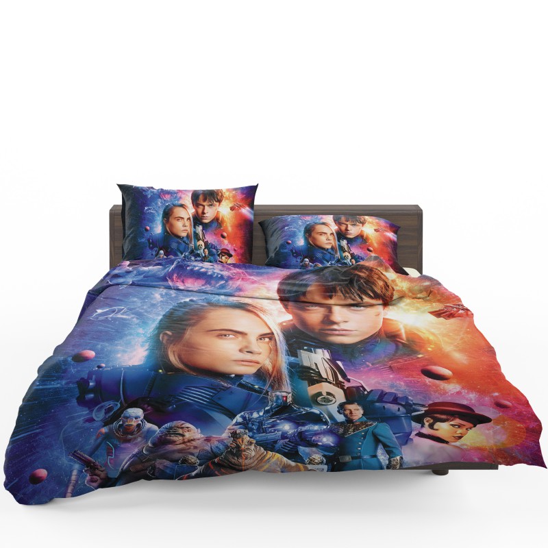 Valerian And The City Of A Thousand Planets Bedding Set - Custom Bedding Set