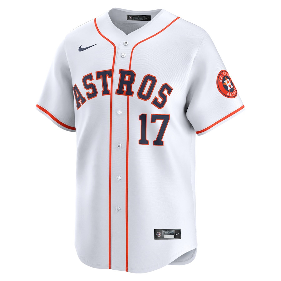 Alternative view of Victor Caratini 17 Houston Astros Home Limited Men Jersey - White 