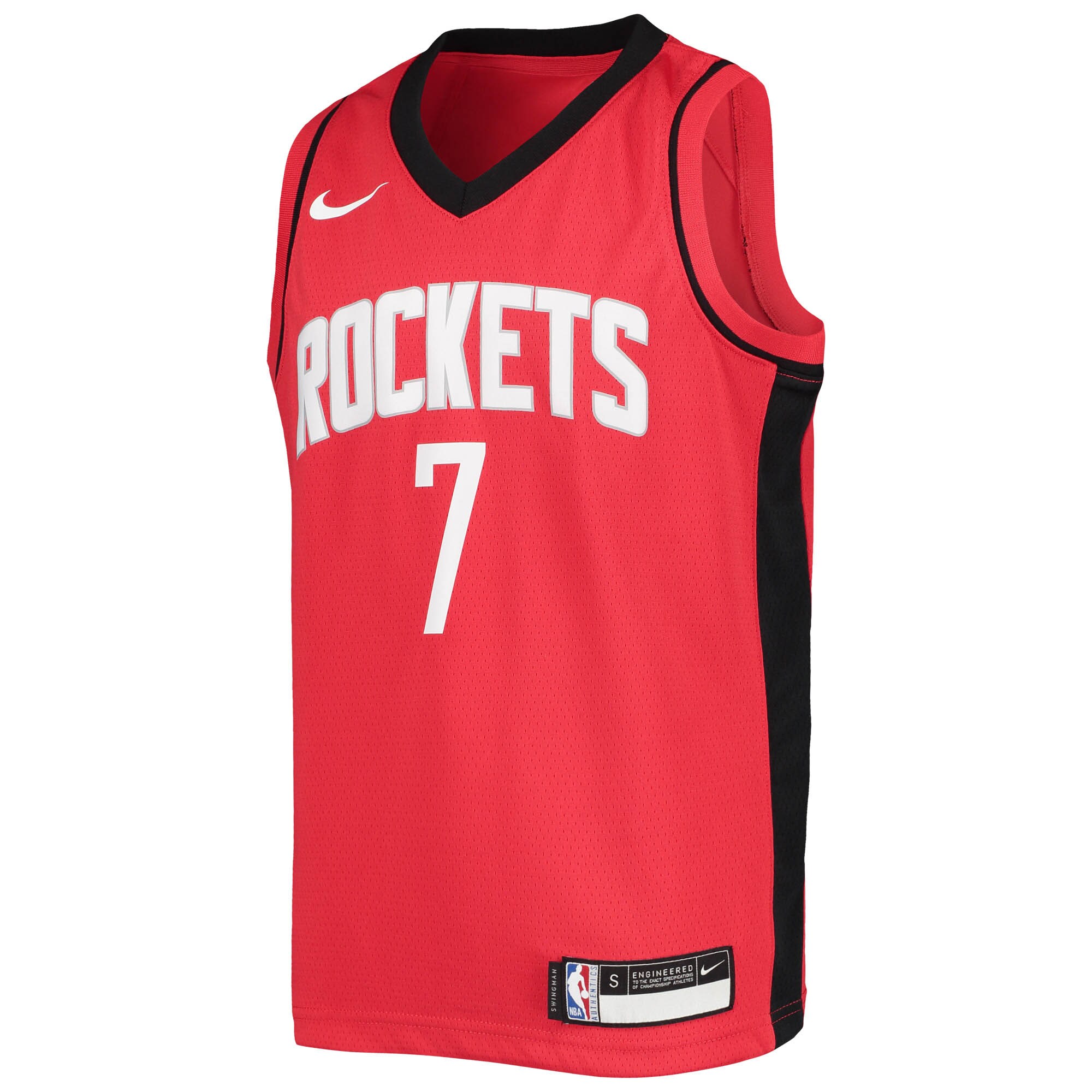 Alternative view of Victor Oladipo Houston Rockets Youth Swingman Jersey - Icon Edition - Red
